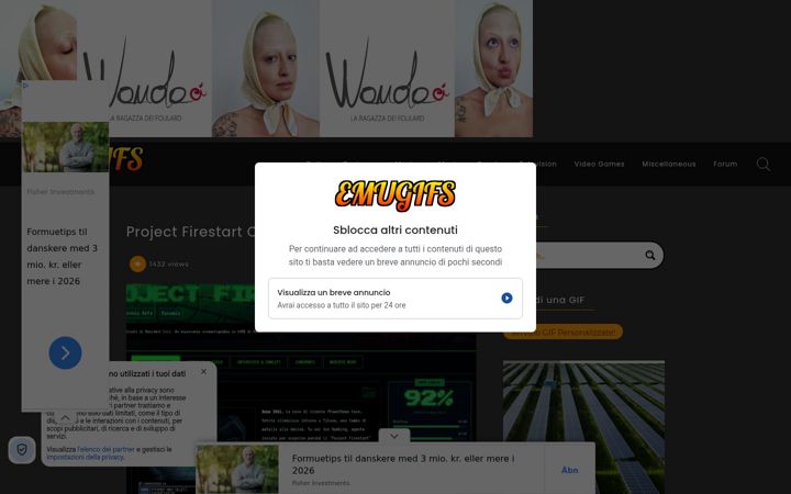 Screenshot of emugifs.net