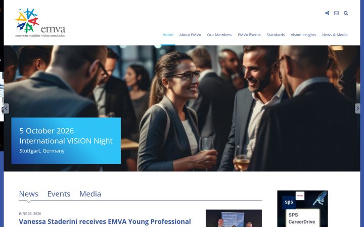 Screenshot of emva.org
