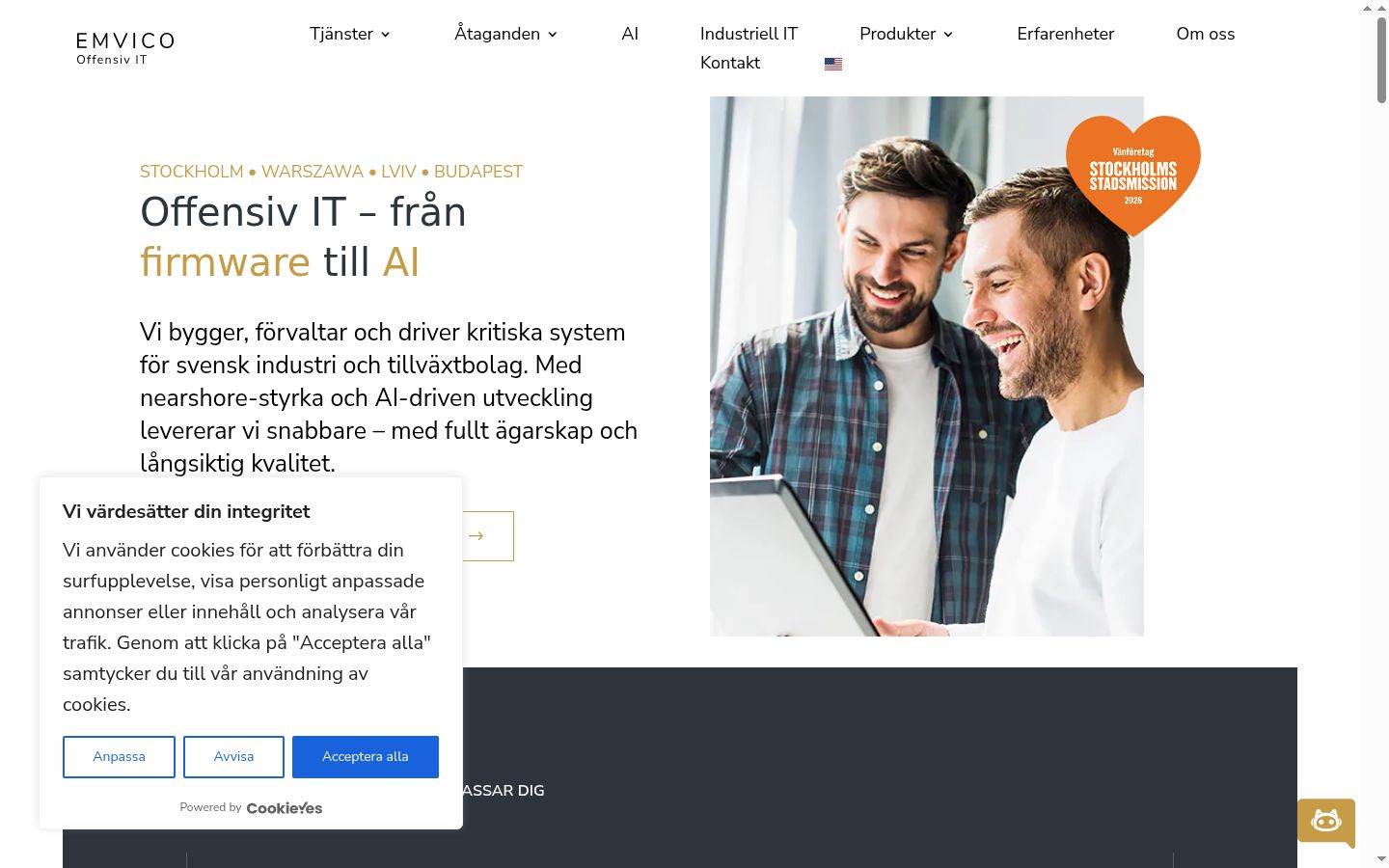 Zrzut ekranu banera zgody wyświetlanego przed jakąkolwiek interakcją