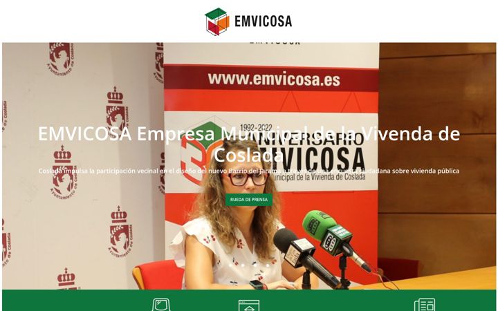 Skærmbillede af emvicosa.es