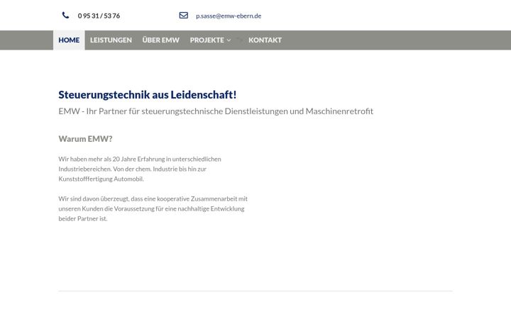 Screenshot of emw-ebern.de