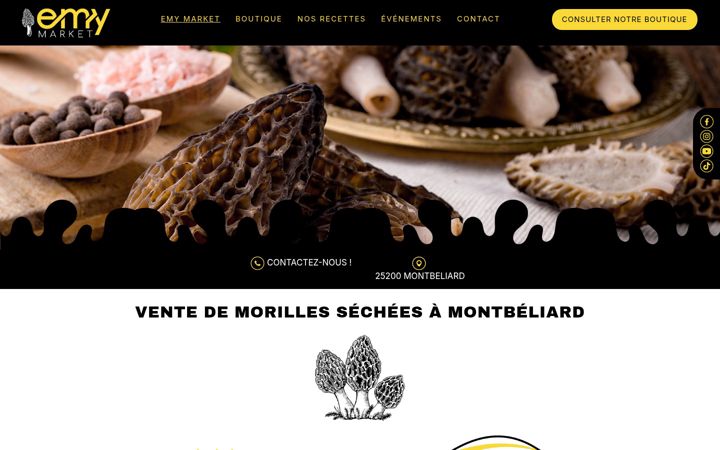 Screenshot of emy-market.com