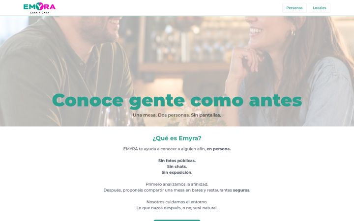 Screenshot of emyra.es