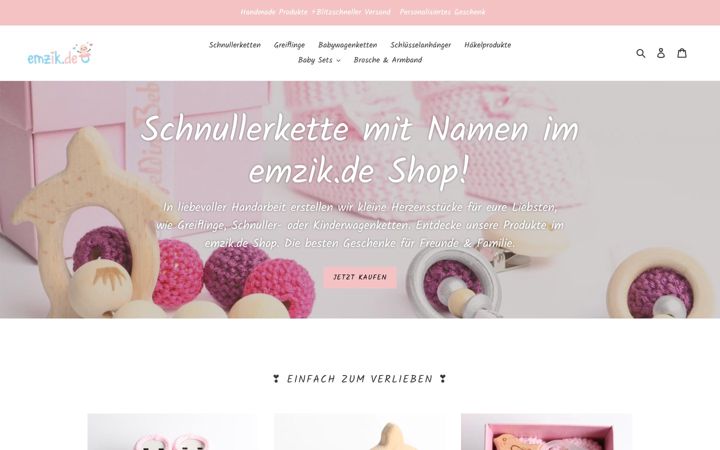 Screenshot of emzik.de