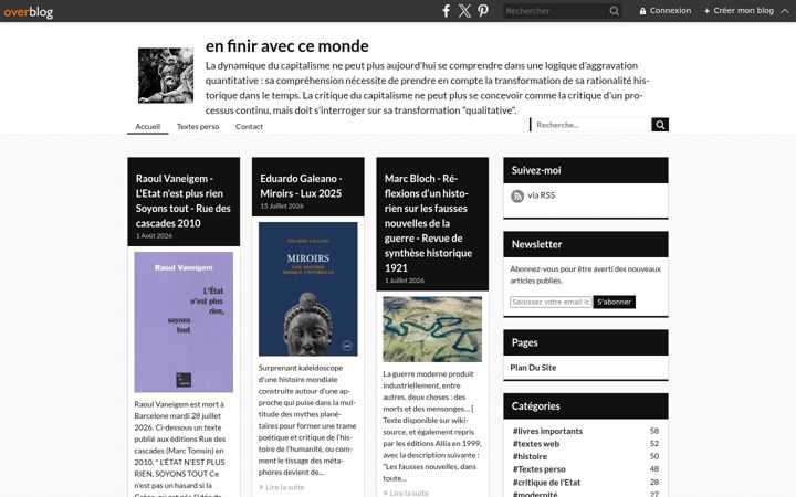 Zrzut ekranu en-finir-avec-ce-monde.fr