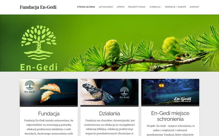 Képernyőkép: en-gedi.org.pl