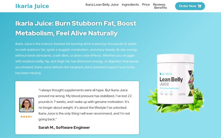 Screenshot of en-ikaria-juice.com