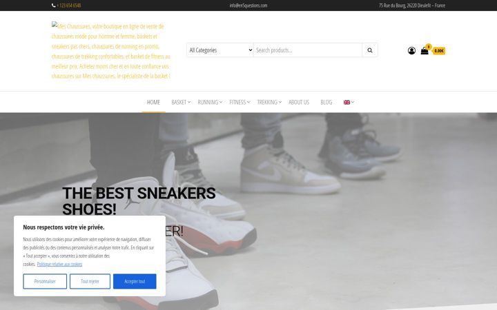 Screenshot of en5questions.com