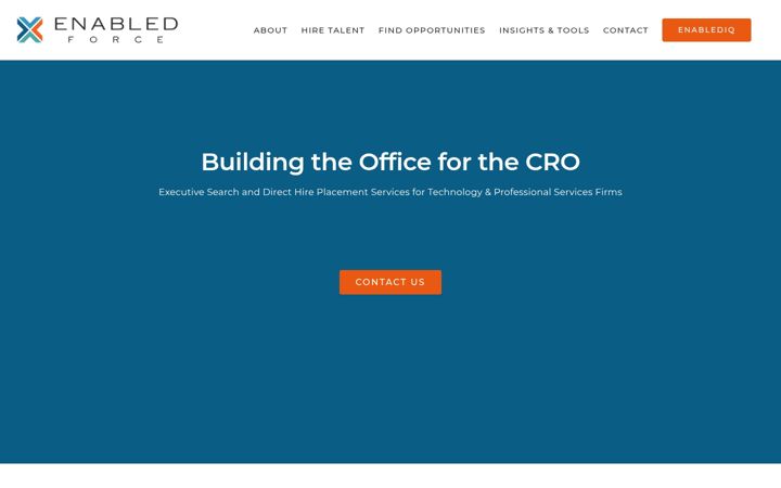 Screenshot of enabledforce.com