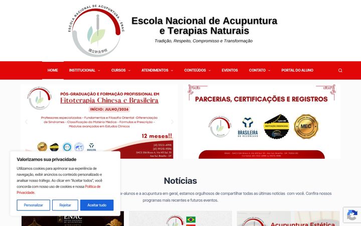 Екранна снимка на enacdf.com.br