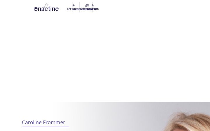 Screenshot of enactine.com