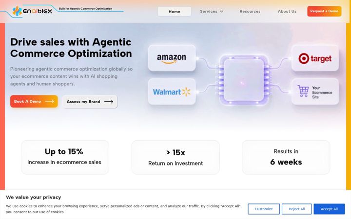 Screenshot of enaiblex.com