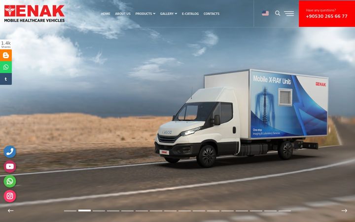 Screenshot of enakmobile.com