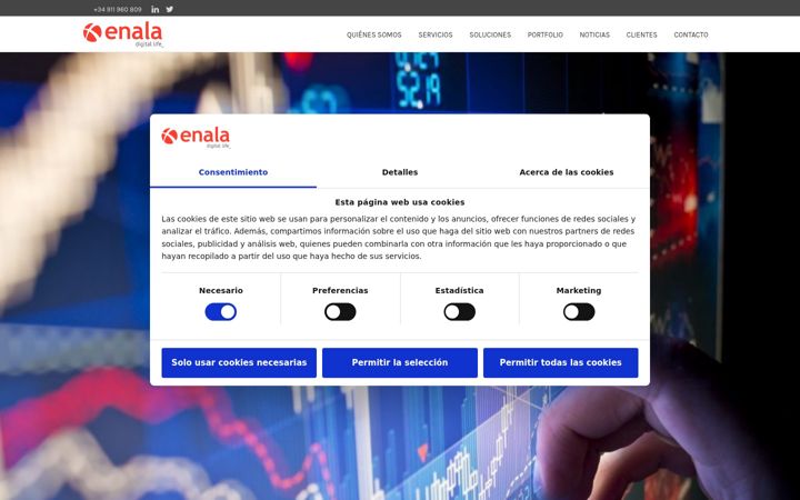 Zrzut ekranu enala.net