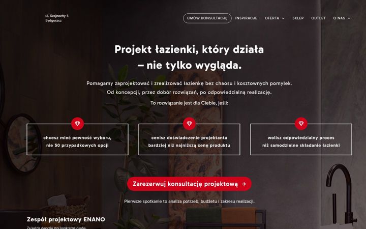 Captura de pantalla de enano.pl