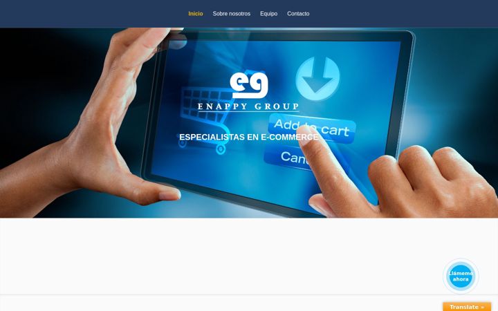 Screenshot of enappygroup.com