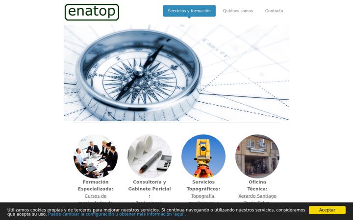 Screenshot of enatop.com