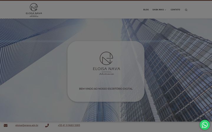 Екранна снимка на enava.adv.br