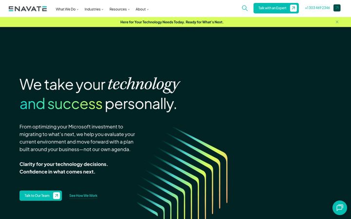 Screenshot of enavate.com