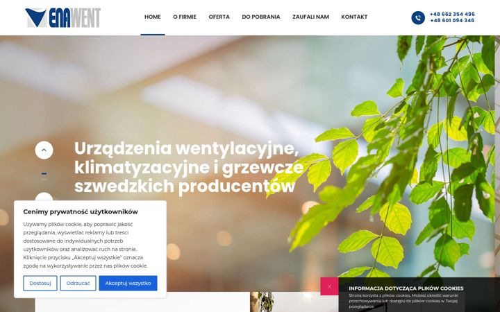 Képernyőkép: enawent.pl