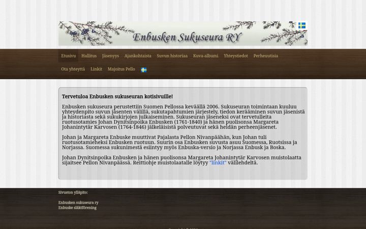 Screenshot von enbuske.eu