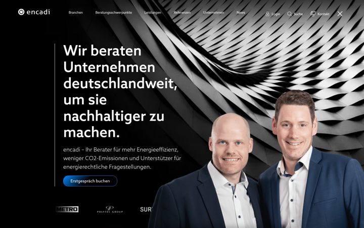 Screenshot of encadi.de