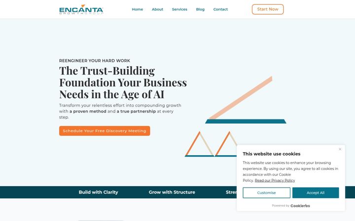 Screenshot of encanta.biz