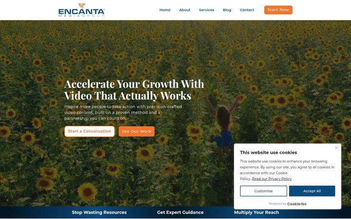 Screenshot of encanta.com