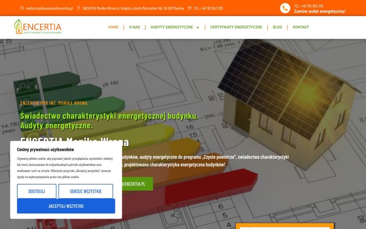 Képernyőkép: encertia.pl