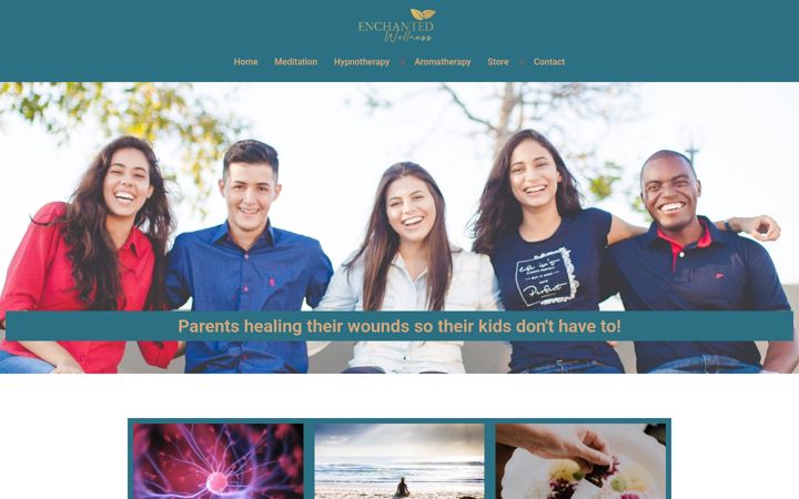 Screenshot ta' enchantedwellness.com.au