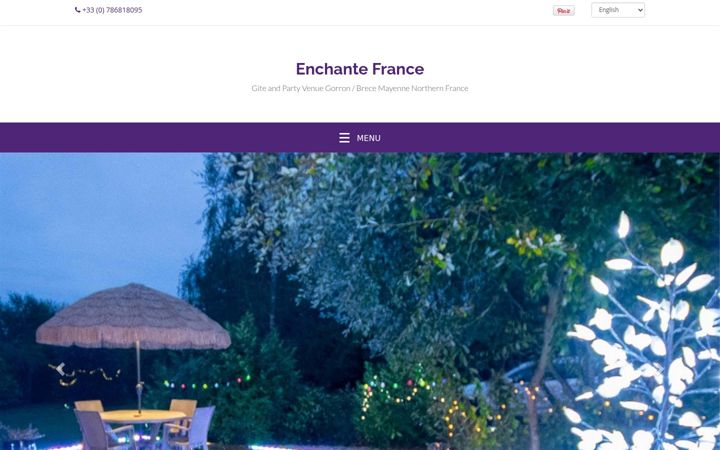 Snímek obrazovky enchantefrance.fr