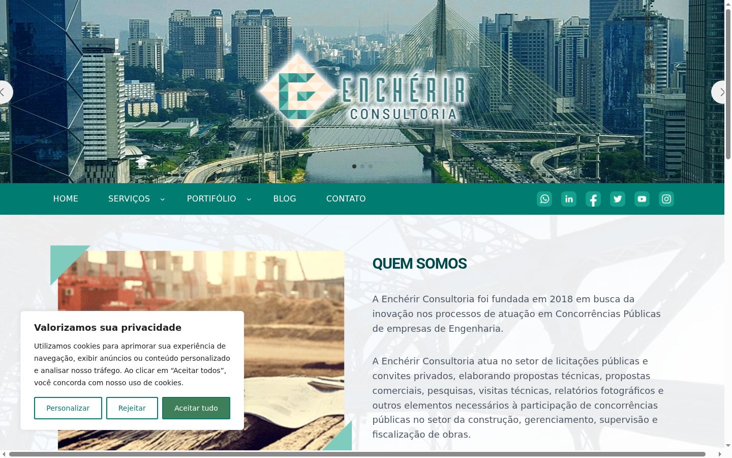 Screenshot tal-banner tal-kunsens muri qabel kwalunkwe interazzjoni