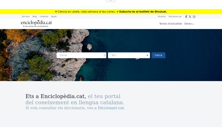 Screenshot of enciclopedia.cat
