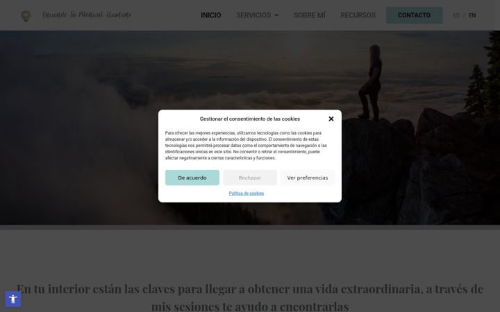 Screenshot του enciendetupotencialhumano.es