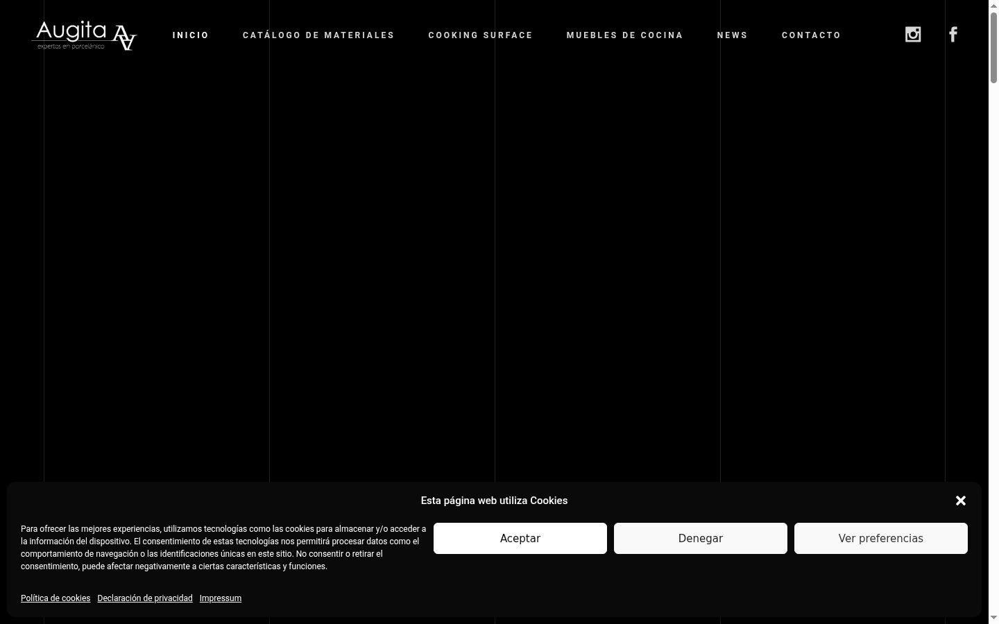 Capture d'écran de la bannière de consentement affichée avant toute interaction