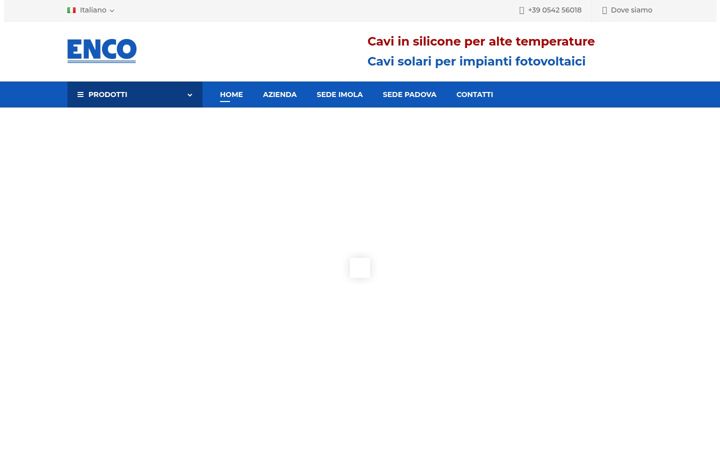 Skærmbillede af encocavi.it