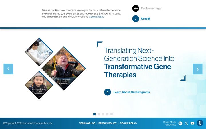 Screenshot of encoded.com