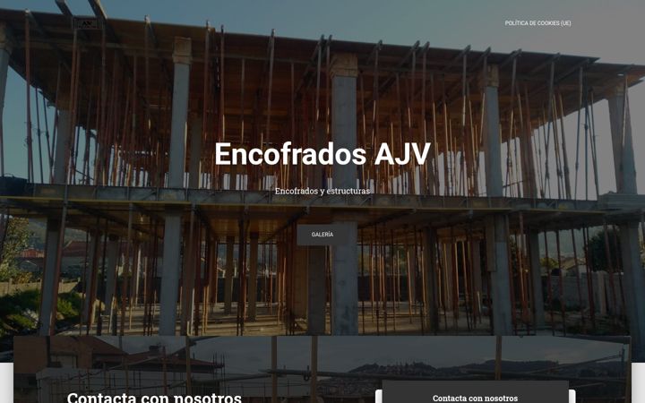 Screenshot του encofradosajv.es