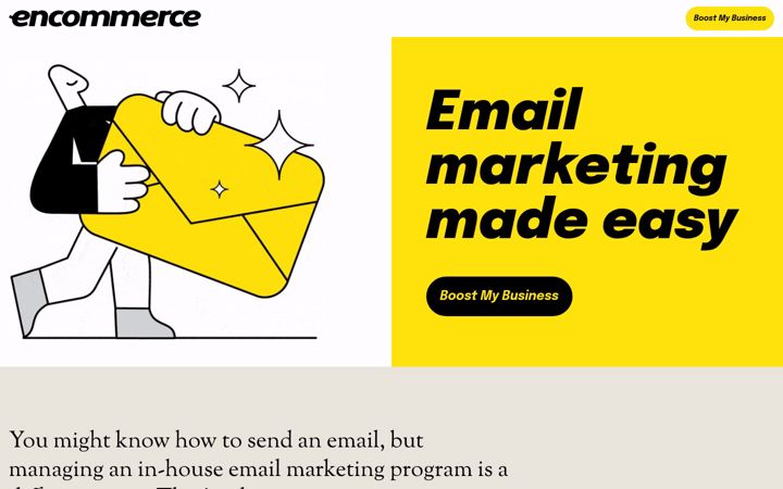Screenshot of encommerce.com