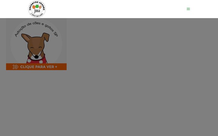 Captura de pantalla de encontrovegano.com.br