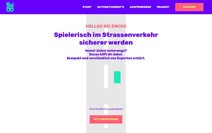 Screenshot von encoo.ch