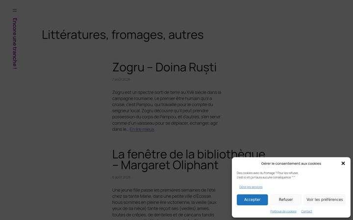 Snímek obrazovky encoreunetranche.fr