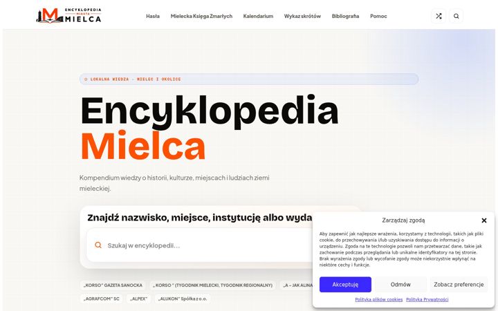 Ekrānuzņēmums no encyklopedia.mielec.pl