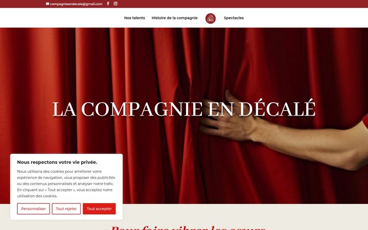 Screenshot of endecale.com