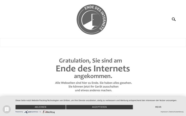 Ekrānuzņēmums no endedesinternets.de