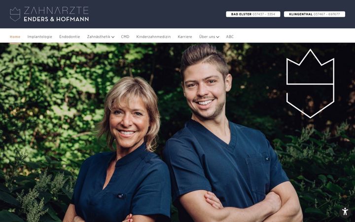 Ekrānuzņēmums no enders-hofmann.de