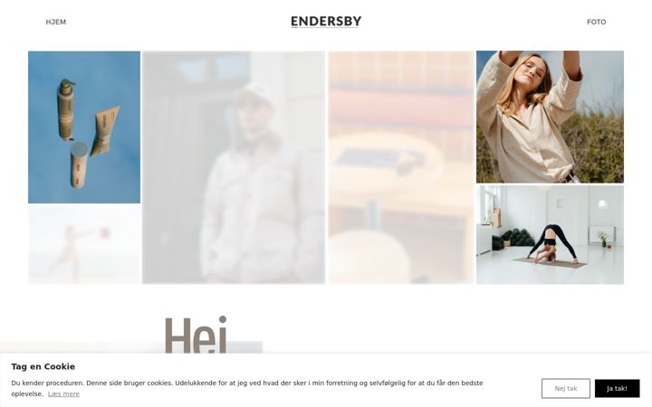 Skärmbild av endersby.dk