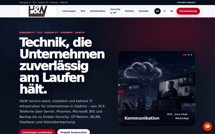 Screenshot of endianfirewall.com