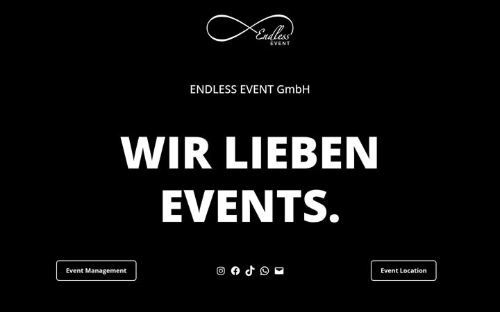 Screenshot of endless-event.de