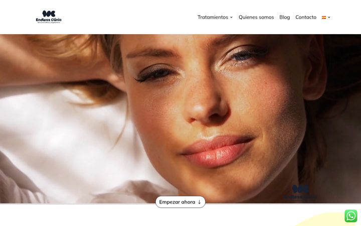 Screenshot of endlessclinic.com
